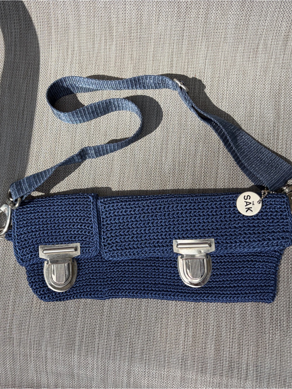 The SAK Crochet/Woven Adjustable Bum Bag
